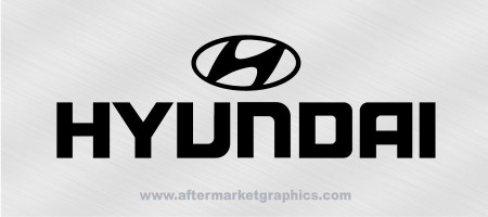 Hyundai Decals 01 - Pair (2 pieces)
